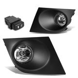 2007-2011 Nissan Versa Fog Lights with Switch & Bezel H11 Chrome