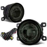 05-16 Multiple Models 3.5" Round LED Projector Fog Lights - Smoke