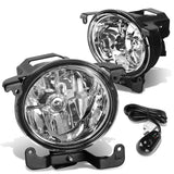 2003-2006 Hyundai Accent Fog Lights with Switch - Chrome/Clear
