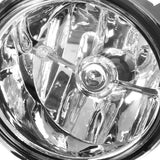2003-2006 Hyundai Accent Fog Lights with Switch - Chrome/Clear