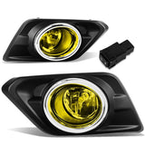 2014-2016 Nissan Rogue Fog Lights with Switch & Bezel H11 Amber