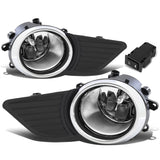 2011-2017 Toyota Sienna Fog Lights with Switch Chrome Bezel H11