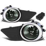 2011-2017 Toyota Sienna Fog Lights with Switch Chrome Bezel Smoke