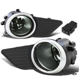 2011-2017 Toyota Sienna Fog Lights with Switch Chrome Bezel Smoke