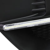 2015-2017 Subaru WRX STI LED Fog Lights with Bezel Chrome Clear