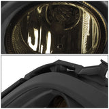 2014-2016 Mazda 6 Fog Lights with Switch - Black Bezel Smoke