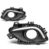 2014-2016 Mazda 6 Fog Light Cover with DRL Strip - Black/Chrome
