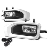 15-18 GMC Yukon Fog Lights w/ Switch & Bezel Chrome Clear