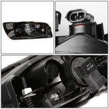 2012 Honda Civic 4-Door Sedan Fog Lights with Switch Chrome Bezel H11