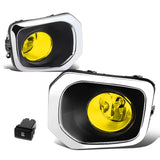 16-17 Toyota Tacoma Fog Lights with Switch & Bezel H11 Amber