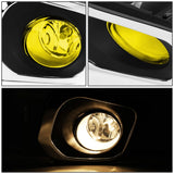 16-17 Toyota Tacoma Fog Lights with Switch & Bezel H11 Amber