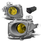 10-12 Toyota Prius Fog Lights with Switch & Bezel - H11 Amber