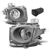 2010-2012 Toyota Prius Fog Lights with Switch & Bezel - H11 Chrome