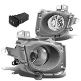 2010-2012 Toyota Prius Fog Lights with Switch & Bezel - H11 Chrome