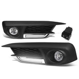 2016-2017 Honda Civic Sedan/Coupe LED DRL Fog Lights with Switch