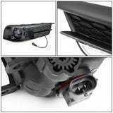 2016-2017 Honda Civic Sedan/Coupe LED DRL Fog Lights with Switch