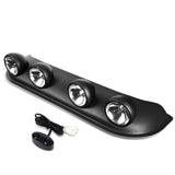 Universal Fog Lights Roof Top Running Light with Switch H3 Clear