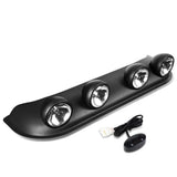 Universal Fog Lights Roof Top Running Light with Switch H3 Clear
