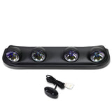 Universal Neochrome Roof Top Running Fog Lights w/ Switch H3