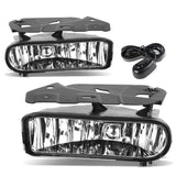 02-06 Cadillac Escalade Fog Lights with Switch Chrome Clear