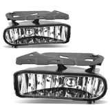 2002-2006 Cadillac Escalade Bolt-On Fog Lights Chrome Clear 899 Bulb