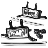 15-20 Chevy Tahoe Suburban Fog Lights with Switch Chrome Bezel