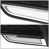 2016-2018 Honda Civic Fog Light Cover with Black Bezel