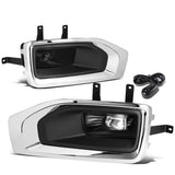 15-18 GMC Yukon High Powered LED Fog Lights with Switch - Smoke