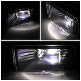 15-18 GMC Yukon High Powered LED Fog Lights with Switch - Smoke