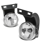 94-98 Dodge Ram 1500 2500 3500 Fog Lights Chrome Clear