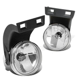 94-98 Dodge Ram 1500 2500 3500 Fog Lights Chrome Clear