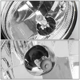 94-98 Dodge Ram 1500 2500 3500 Fog Lights Chrome Clear