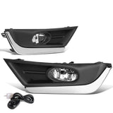 2017-2018 Honda CR-V Fog Lights with Chrome Trim Bezel