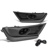 2017-2018 Honda CR-V Fog Lights with Black Trim Bezel - Smoke