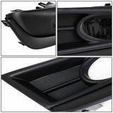 2017-2018 Honda CR-V Fog Lights with Black Trim Bezel - Smoke