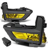 2017-2018 Nissan Rogue Fog Lights with Black Bezel - Amber