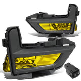 2017-2018 Nissan Rogue Fog Lights with Black Bezel - Amber