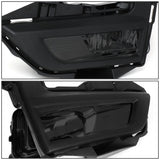 2017-2018 Nissan Rogue Smoke Fog Lights with Black Bezel