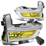 2017-2018 Nissan Rogue Fog Lights with Chrome Bezel - Amber