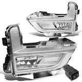 2017-2018 Nissan Rogue Fog Lights with Chrome Bezel