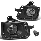 2012-2014 Toyota Prius C Fog Lights with Switch & Bezel Chrome/Clear