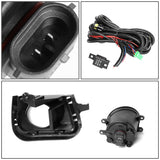 2012-2014 Toyota Prius C Fog Lights with Switch & Bezel - Smoke