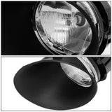 02-09 Dodge Ram Fog Lights w/ Switch & Bezel - Chrome/Clear