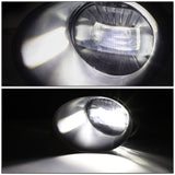 02-09 Dodge Ram Fog Lights Kit with Switch & Bezel Chrome/Clear