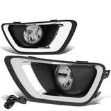 2015-2019 Chevrolet Colorado Fog Lights with Switch Chrome Bezel