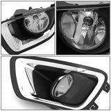 2015-2019 Chevrolet Colorado Fog Lights with Switch Chrome Bezel