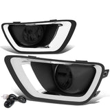 2015-2019 Chevrolet Colorado Fog Lights with Switch Chrome Bezel