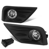 2016-2018 Nissan Altima Fog Lights with Switch & Black Bezel