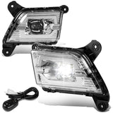 2019-2020 Chevrolet Silverado 1500 LED Fog Lights with Switch Chrome