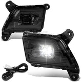 2019-2020 Chevrolet Silverado 1500 LED Fog Lights with Switch - Smoke
